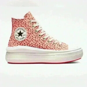Chuck Taylor All Star Move Platform High Vintage Floral, Size Women’s 8.5